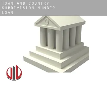 Town and Country Subdivision Number 2  loan
