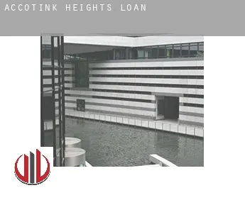 Accotink Heights  loan