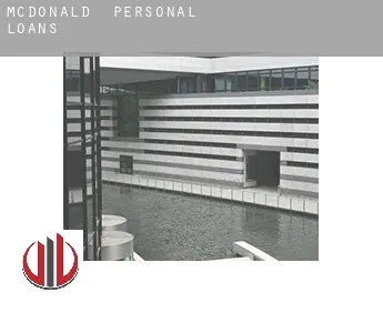 McDonald  personal loans