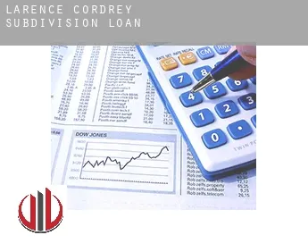 Larence Cordrey Subdivision  loan