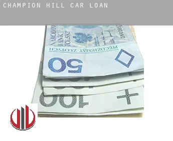 Champion Hill  car loan