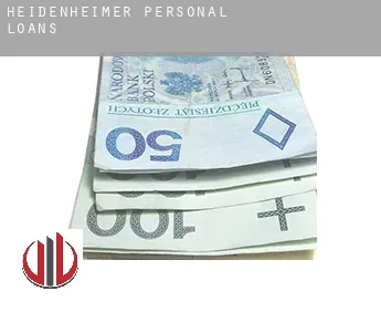 Heidenheimer  personal loans