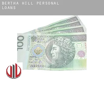 Bertha Hill  personal loans