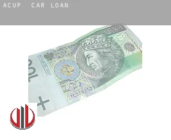 Acup  car loan