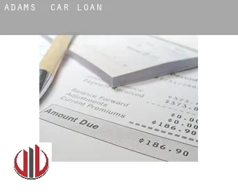 Adams  car loan