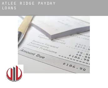 Atlee Ridge  payday loans