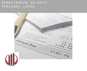 Bannockburn Heights  personal loans