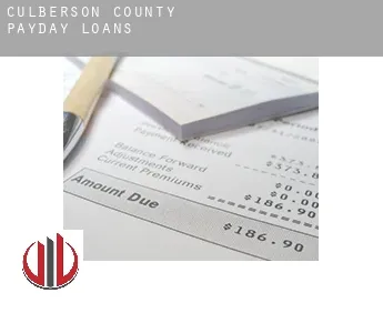 Culberson County  payday loans