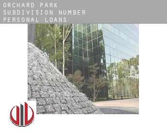 Orchard Park Subdivision Number 3-7  personal loans