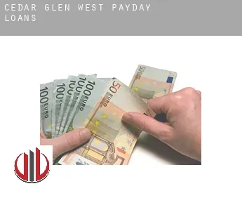 Cedar Glen West  payday loans