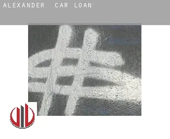 Alexander  car loan