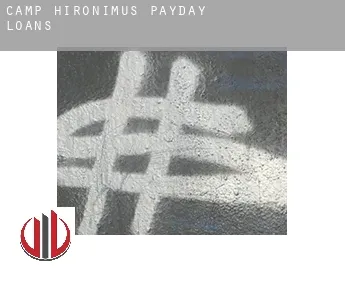 Camp Hironimus  payday loans