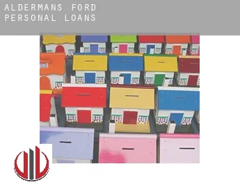 Aldermans Ford  personal loans