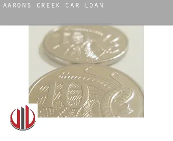 Aarons Creek  car loan