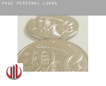 Page  personal loans