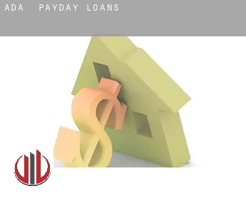 Ada  payday loans