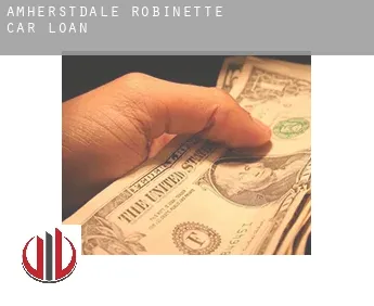 Amherstdale-Robinette  car loan