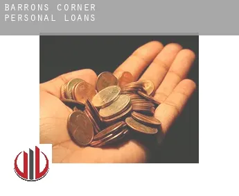 Barrons Corner  personal loans