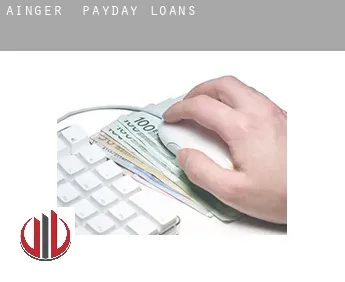 Ainger  payday loans