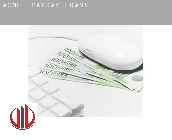 Acme  payday loans