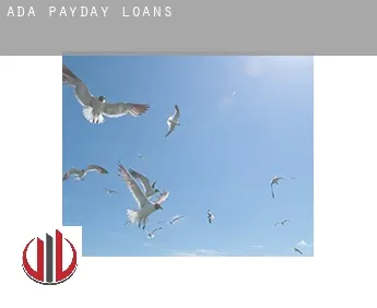 Ada  payday loans