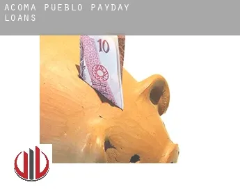 Acoma Pueblo  payday loans