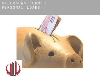 Andersons Corner  personal loans