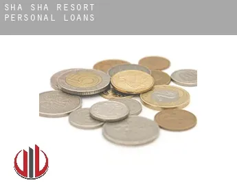 Sha-Sha Resort personal loans