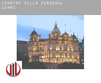 Country Villa  personal loans