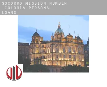 Socorro Mission Number 1 Colonia  personal loans