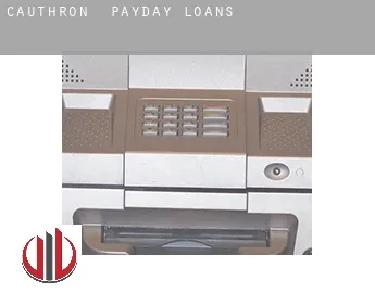 Cauthron  payday loans