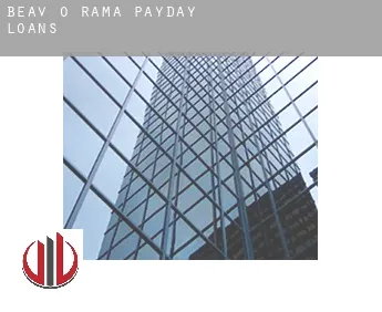 Beav-O-Rama  payday loans