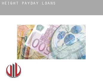 Height  payday loans