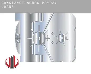 Constance Acres  payday loans