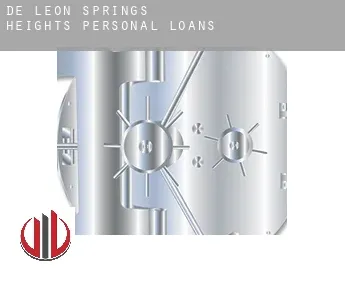 De Leon Springs Heights  personal loans