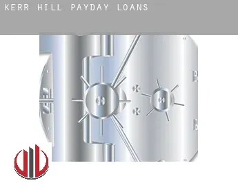 Kerr Hill  payday loans