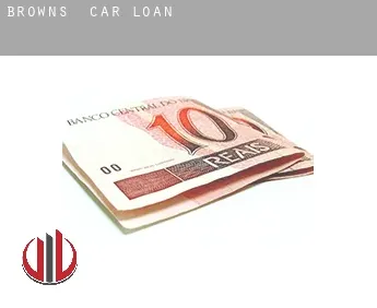 Browns  car loan