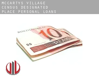McCartys Village  personal loans