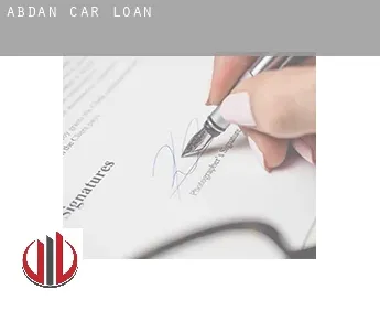 Abdan  car loan