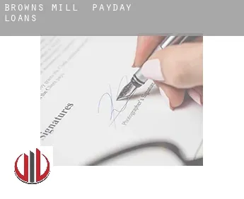 Browns Mill  payday loans