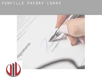 Fonville  payday loans