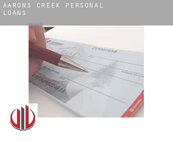 Aarons Creek  personal loans