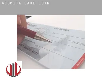 Acomita Lake  loan